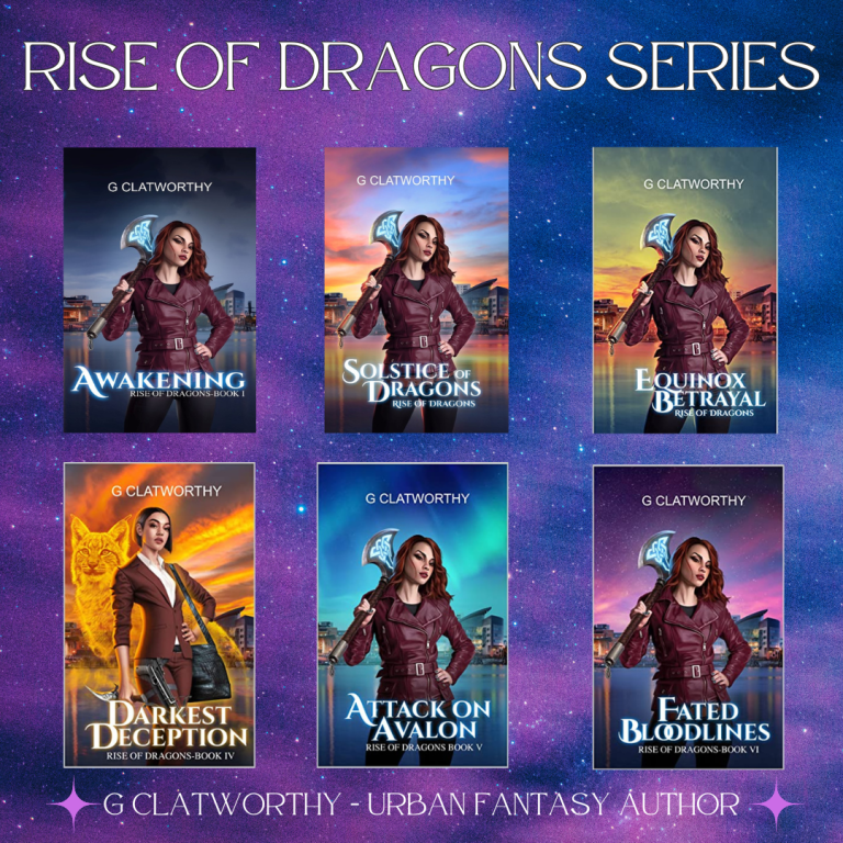 Rise of Dragons series - G Clatworthy author